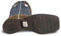 Twisted X Men's Distressed Ruff Stock Western Boots - Broad Square Toe -Country Outfitter Shop 036B30 B1 BM