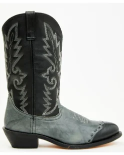 Laredo Men's Lizard Print Wingtip Western Boots - Pointed Toe -Country Outfitter Shop 038367 80 P2
