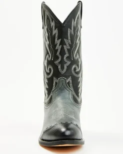 Laredo Men's Lizard Print Wingtip Western Boots - Pointed Toe -Country Outfitter Shop 038367 80 P4