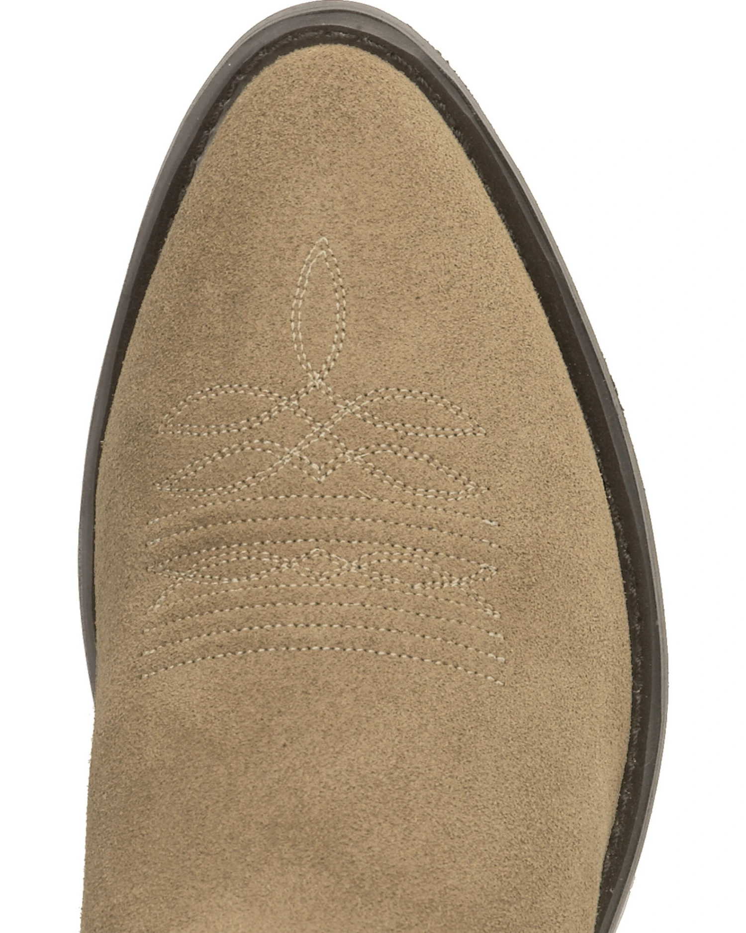 Old West Men's Roughout Suede Western Boots - Medium Toe 2 Old West Men's Roughout Suede Western Boots - Medium Toe - Image 2