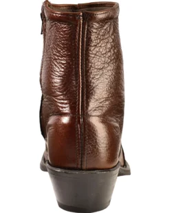 Abilene Western Wingtip Zipper Boots - Snip Toe -Country Outfitter Shop 038530 47 BK