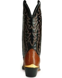 Laredo Lizard Print Western Boots -Country Outfitter Shop 038558 PJ BK