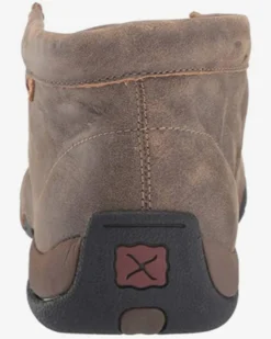 Twisted X Bomber Leather Lace-Up Driving Moccasins -Country Outfitter Shop 038680 7054 P4