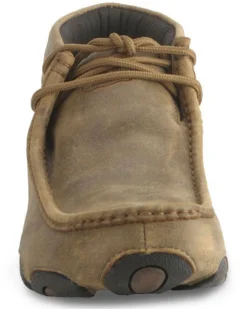 Twisted X Bomber Leather Lace-Up Driving Moccasins -Country Outfitter Shop 038680 B1 FT