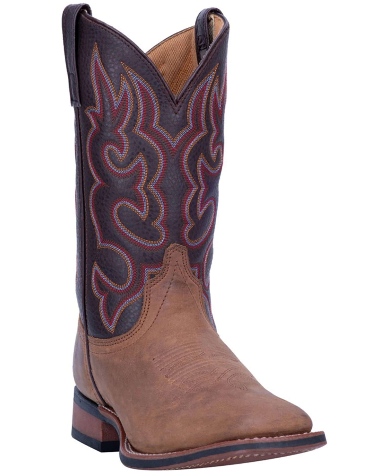 Laredo Men's Lodi Western Boots - Broad Square Toe 3 Laredo Men's Lodi Western Boots - Broad Square Toe - Image 3