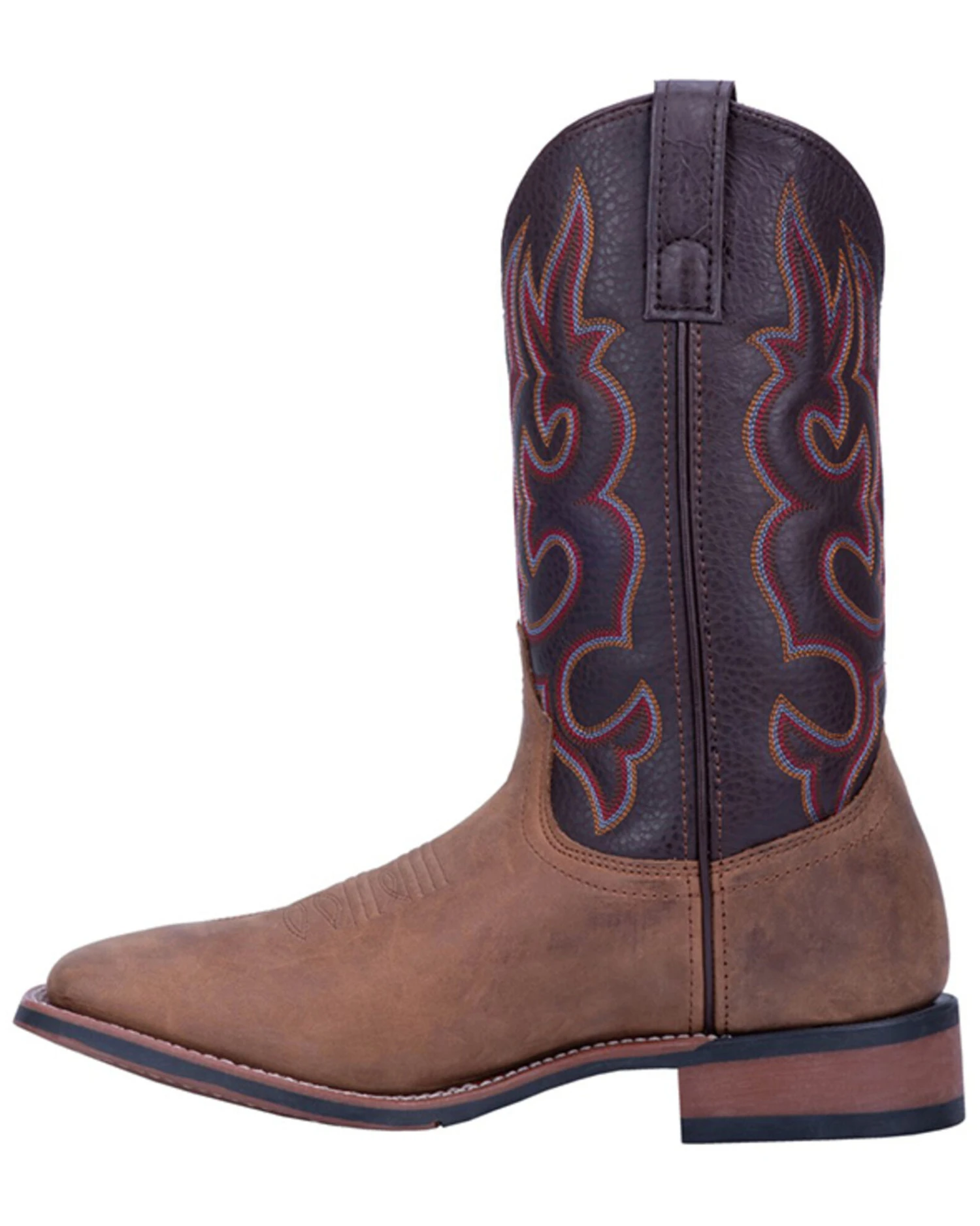 Laredo Men's Lodi Western Boots - Broad Square Toe 5 Laredo Men's Lodi Western Boots - Broad Square Toe - Image 5