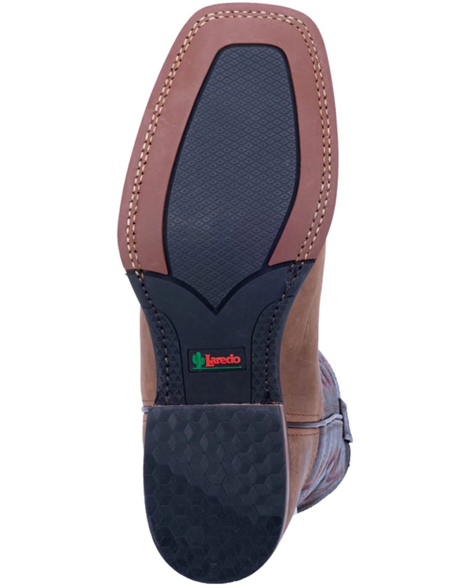 Laredo Men's Lodi Western Boots - Broad Square Toe 2 Laredo Men's Lodi Western Boots - Broad Square Toe - Image 2