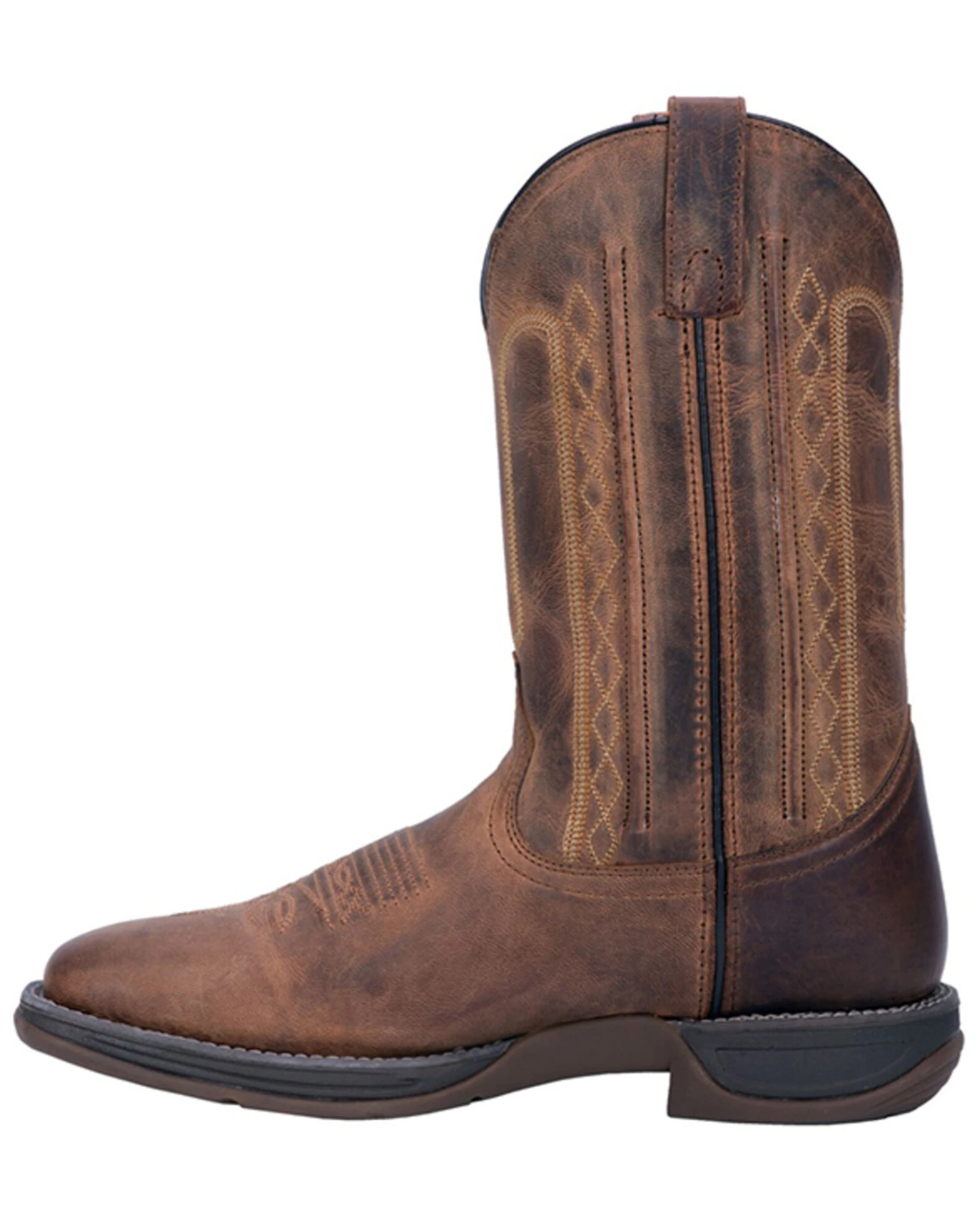 Laredo Men's Bennett Western Boots - Square Toe 2 Laredo Men's Bennett Western Boots - Square Toe - Image 2