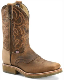Double H Men's Ice Roper Western Work Boots - Steel Toe -Country Outfitter Shop 050B52 D7 P1