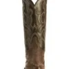 Tony Lama Men's Full Quill Ostrich Western Boots - Medium Toe