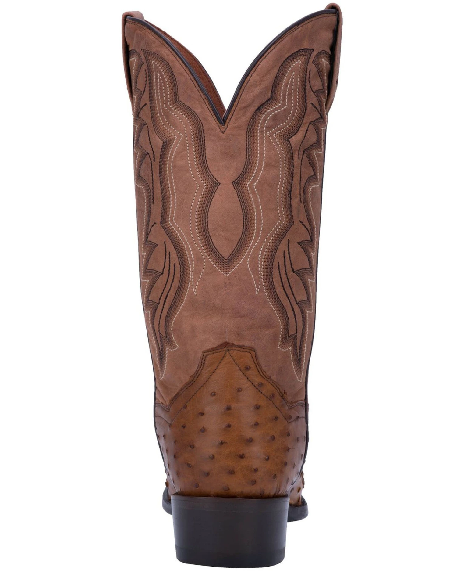 Dan Post Men's Tempe Full Quill Ostrich Western Boots - Medium Toe 7 Dan Post Men's Tempe Full Quill Ostrich Western Boots - Medium Toe - Image 7