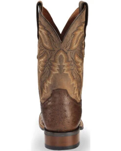 Dan Post Men's Alamosa Full Quill Ostrich Western Boots - Broad Square Toe