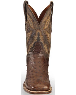 Dan Post Men's Alamosa Full Quill Ostrich Western Boots - Broad Square Toe -Country Outfitter Shop 066921 47 FT