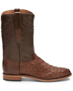 Tony Lama Men's Exotic Ostrich Skin Western Boots - Round Toe -Country Outfitter Shop 066A54 GD P2