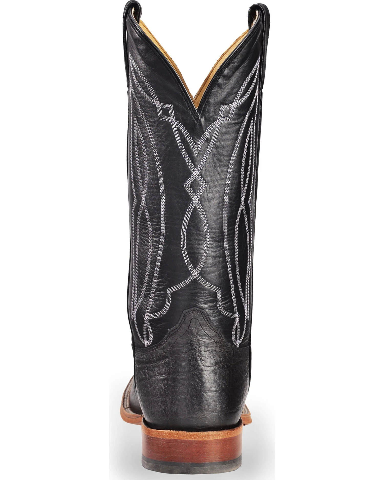 Tony Lama Men's Flat Cow Foot Western Boots - Square Toe 3 Tony Lama Men's Flat Cow Foot Western Boots - Square Toe - Image 3