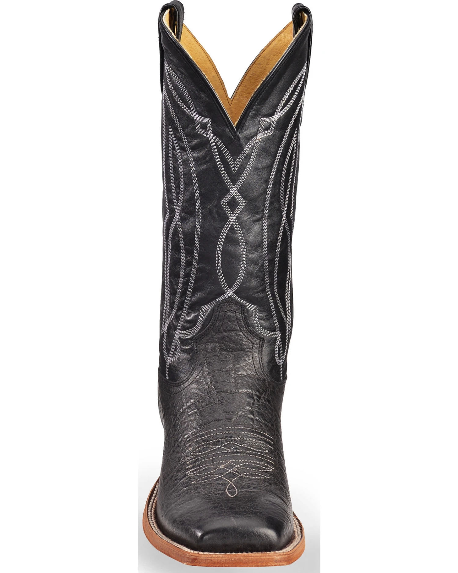 Tony Lama Men's Flat Cow Foot Western Boots - Square Toe 7 Tony Lama Men's Flat Cow Foot Western Boots - Square Toe - Image 7