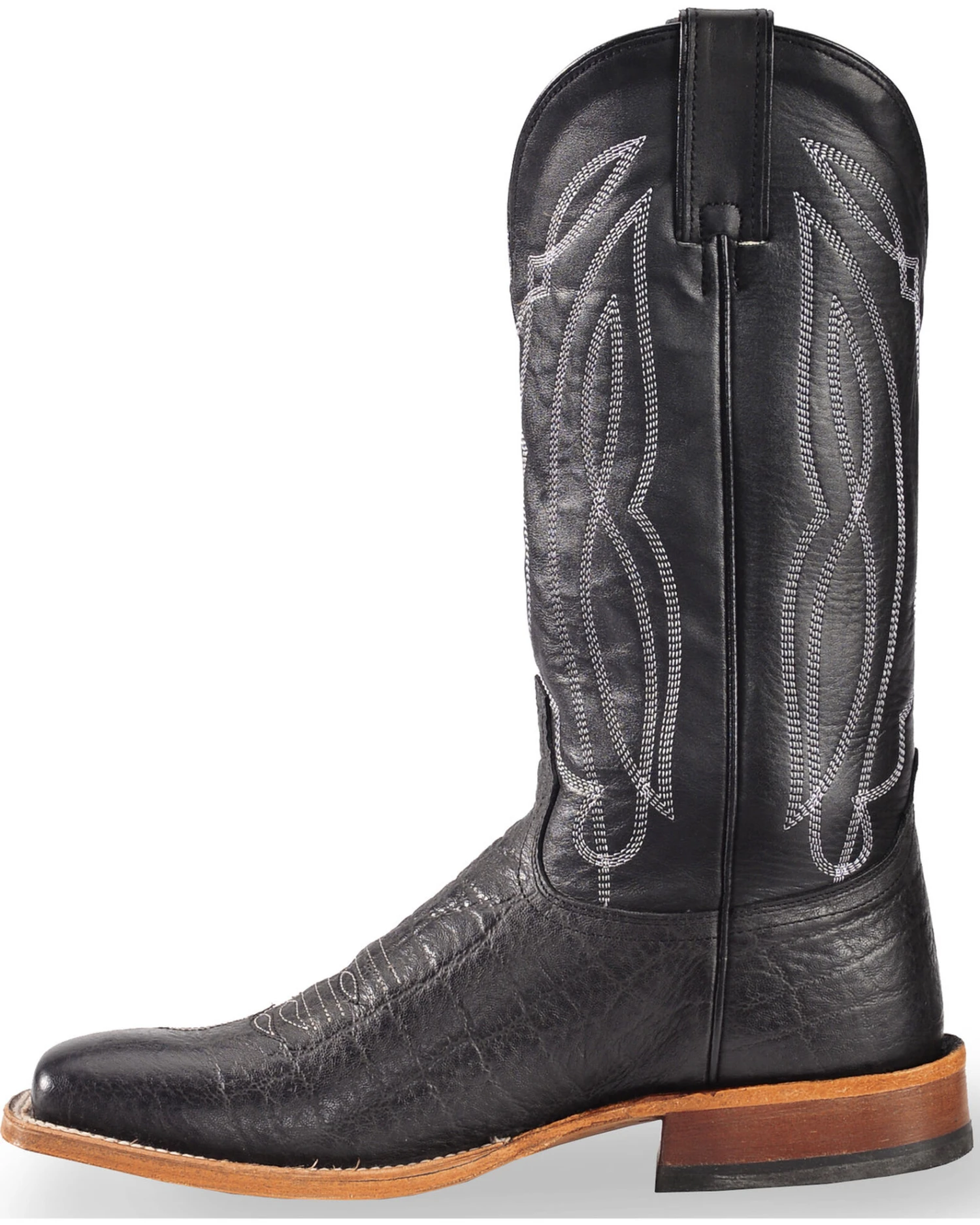 Tony Lama Men's Flat Cow Foot Western Boots - Square Toe 5 Tony Lama Men's Flat Cow Foot Western Boots - Square Toe - Image 5