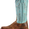 Tony Lama Men's Cabra Foot Western Boots - Square Toe