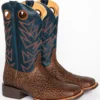 RANK 45 Men's Bullfrog Printed Western Performance Boots - Square Toe
