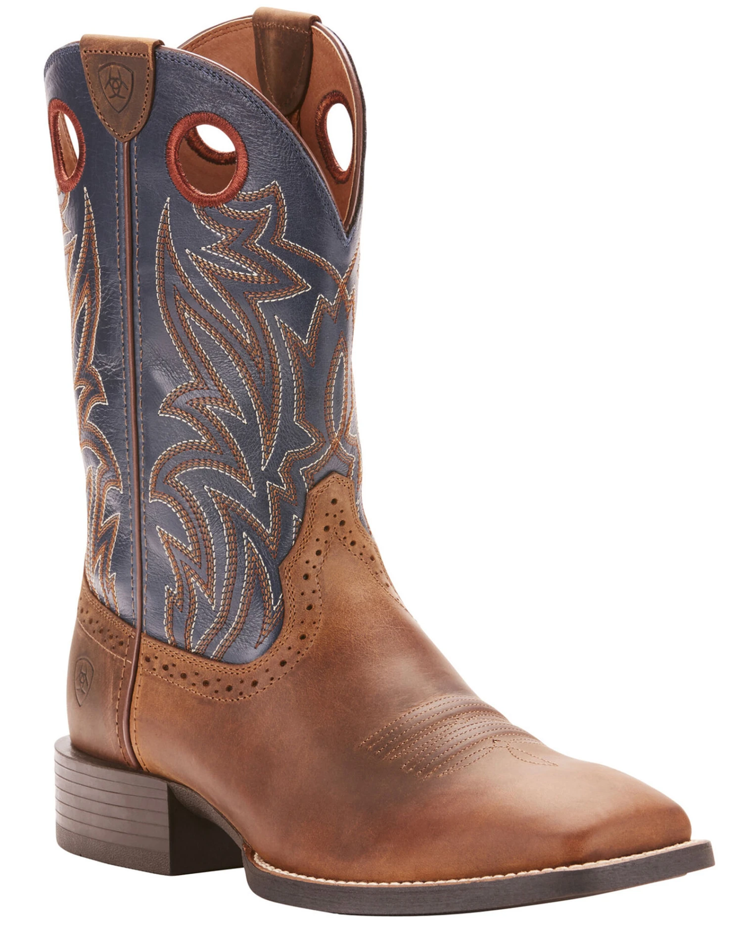 Ariat Men's Sidebet Western Performance Boots - Broad Square Toe 3 Ariat Men's Sidebet Western Performance Boots - Broad Square Toe - Image 3