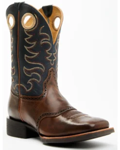 RANK 45 Men's Xero Gravity Gibson Saddle Vamp Western Performance Boots - Broad Square Toe 10 RANK 45 Men's Xero Gravity Gibson Saddle Vamp Western Performance Boots - Broad Square Toe -Country Outfitter Shop 2000240911 200 P1