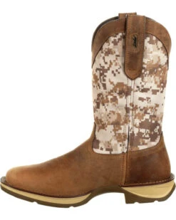 Rebel By Durango Men's Desert Camo Western Performance Boots - Square Toe -Country Outfitter Shop 2000245307 200 LT