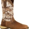 Rebel By Durango Men's Desert Camo Western Performance Boots - Square Toe