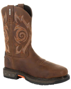 Georgia Boot Men's Carbo-Tec LT Waterproof Western Work Boots - Steel Toe -Country Outfitter Shop 2000257331 200 P1