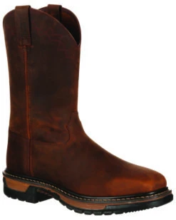 Rocky Men's Original Ride Western Work Boots - Square Toe -Country Outfitter Shop 2000273903 201 P1