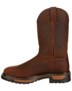 Rocky Men's Original Ride Western Work Boots - Square Toe -Country Outfitter Shop 2000273903 201 P3