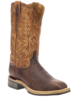 Lucchese Men's Rudy Western Boots - Broad Square Toe 7 Lucchese Men's Rudy Western Boots - Broad Square Toe -Country Outfitter Shop 2000277054 240 P1