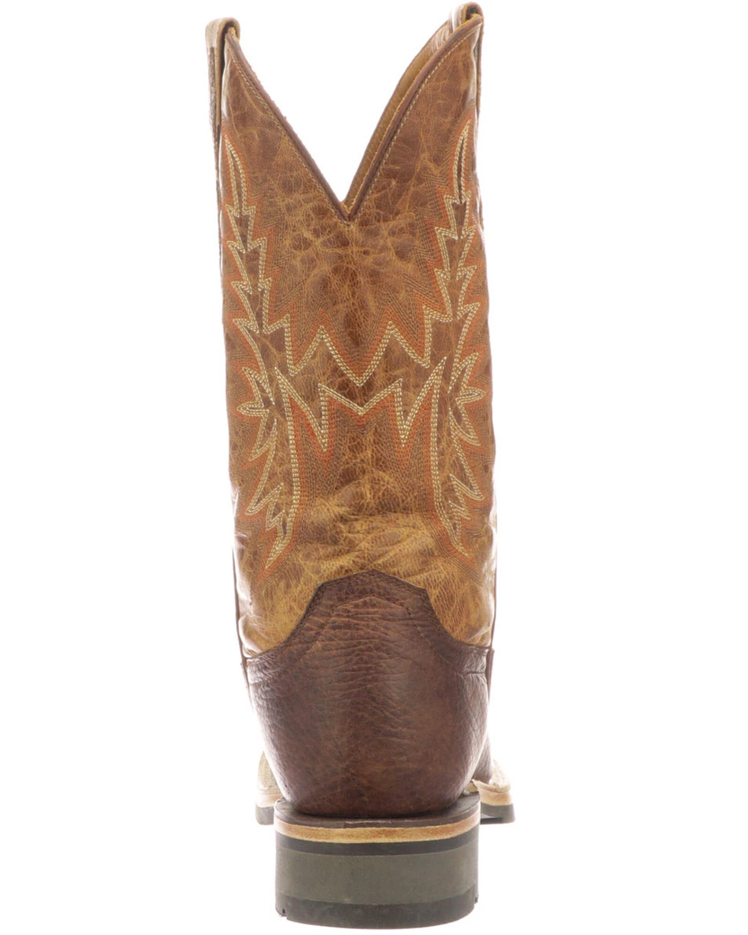 Lucchese Men's Rudy Western Boots - Broad Square Toe 2 Lucchese Men's Rudy Western Boots - Broad Square Toe - Image 2