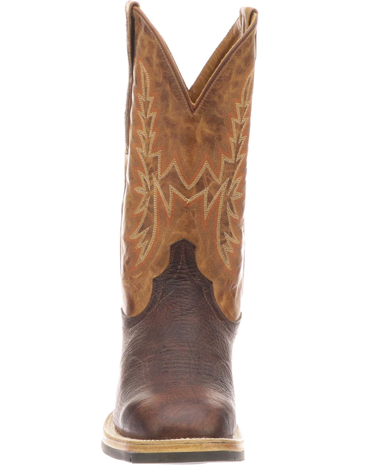 Lucchese Men's Rudy Western Boots - Broad Square Toe 4 Lucchese Men's Rudy Western Boots - Broad Square Toe - Image 4