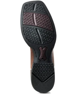 Ariat Men's Round Pen Saddle Western Performance Boots - Broad Square Toe 7 Ariat Men's Round Pen Saddle Western Performance Boots - Broad Square Toe -Country Outfitter Shop 2000281863 200 P4