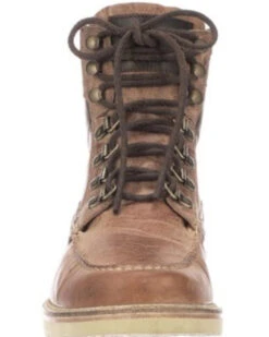 Lucchese Men's Lace-Up Range Boot - Moc Toe -Country Outfitter Shop 2000284436 280 P5