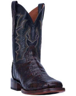 Dan Post Men's Kingsly Caiman Leather Western Boots - Broad Square Toe -Country Outfitter Shop 2000286036 200 P1