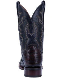 Dan Post Men's Kingsly Caiman Leather Western Boots - Broad Square Toe -Country Outfitter Shop 2000286036 200 P4