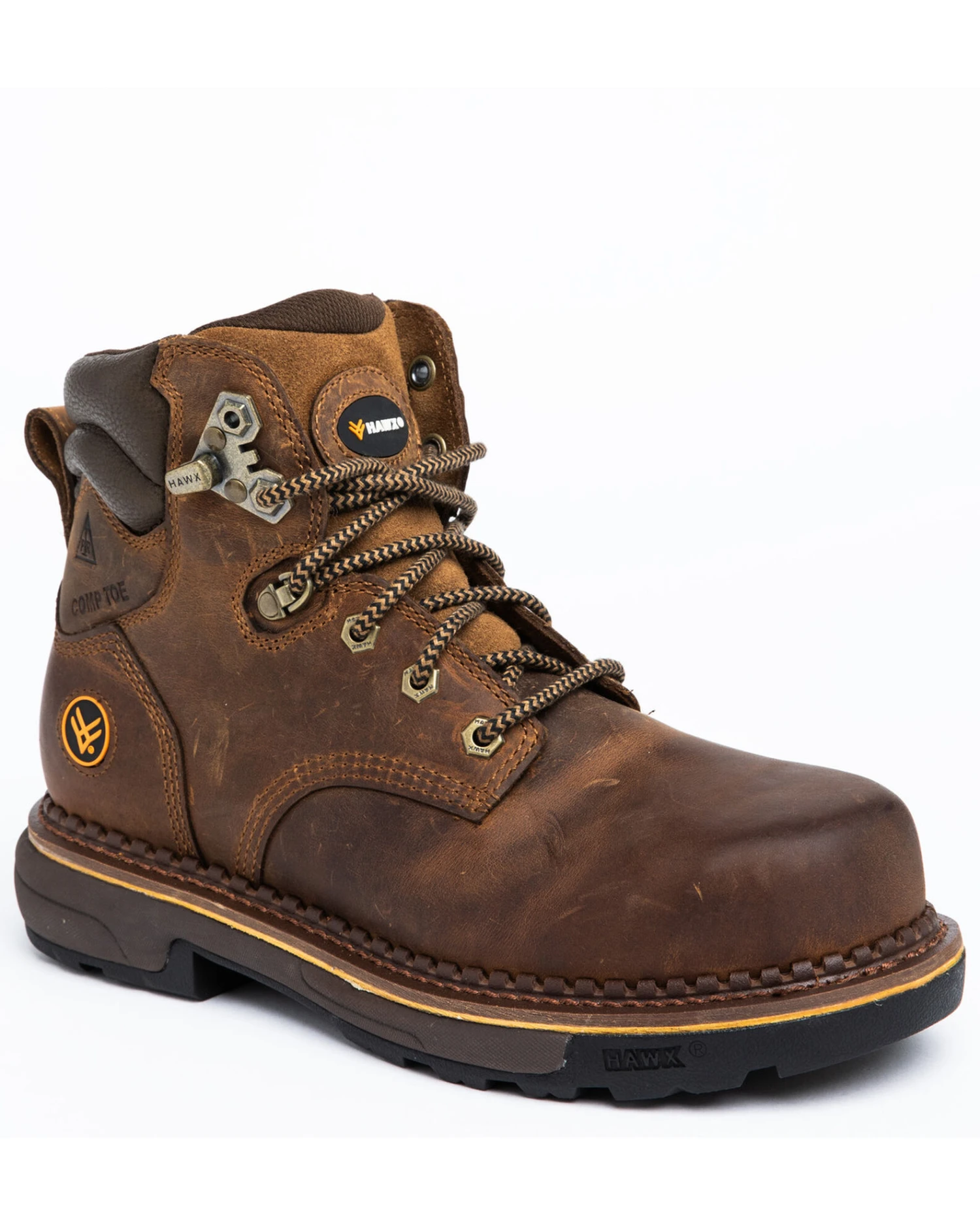 Hawx Men's Crew Chief Work Boots - Composite Toe 3 Hawx Men's Crew Chief Work Boots - Composite Toe - Image 3