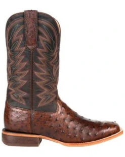Durango Men's Brown Exotic Full-Quill Ostrich Western Boots - Square Toe 13 Durango Men's Brown Exotic Full-Quill Ostrich Western Boots - Square Toe -Country Outfitter Shop 2000315552 201 P2