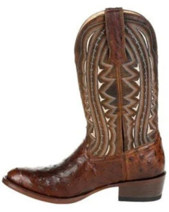Durango Men's Exotic Full-Quill Ostrich Western Boots - Medium Toe -Country Outfitter Shop 2000315554 200 P3