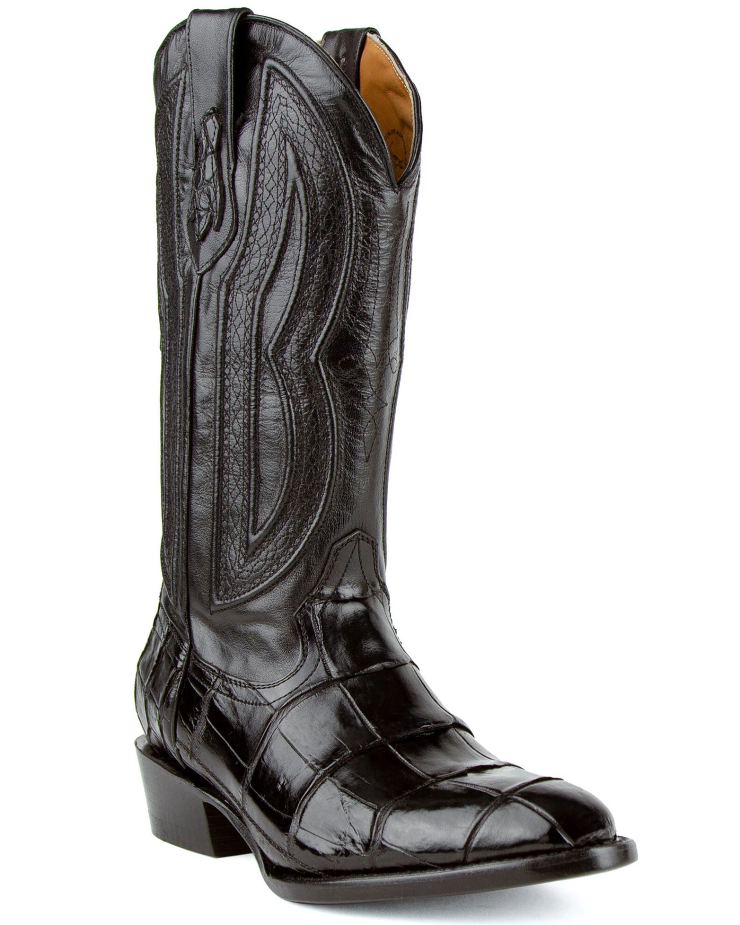 Ferrini Men's Stallion Alligator Belly Western Boots - Medium Toe 1 Ferrini Men's Stallion Alligator Belly Western Boots - Medium Toe