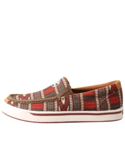 Twisted X Men's Southwestern Slip-On Loper Shoe - Moc Toe -Country Outfitter Shop 2000331701 900 P3