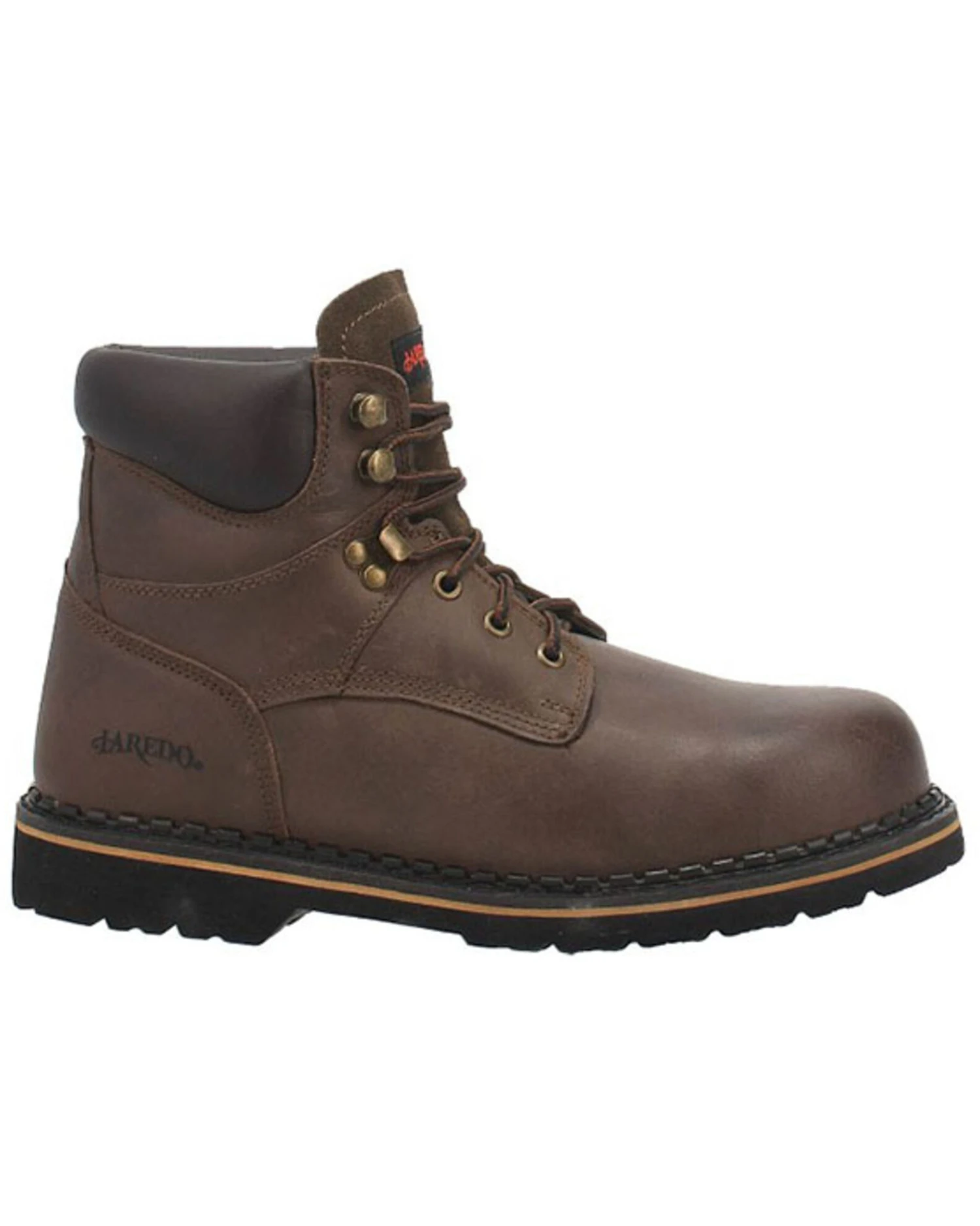 Laredo Men's Hub & Tack Lace-Up Work Boots - Soft Toe 7 Laredo Men's Hub & Tack Lace-Up Work Boots - Soft Toe - Image 7