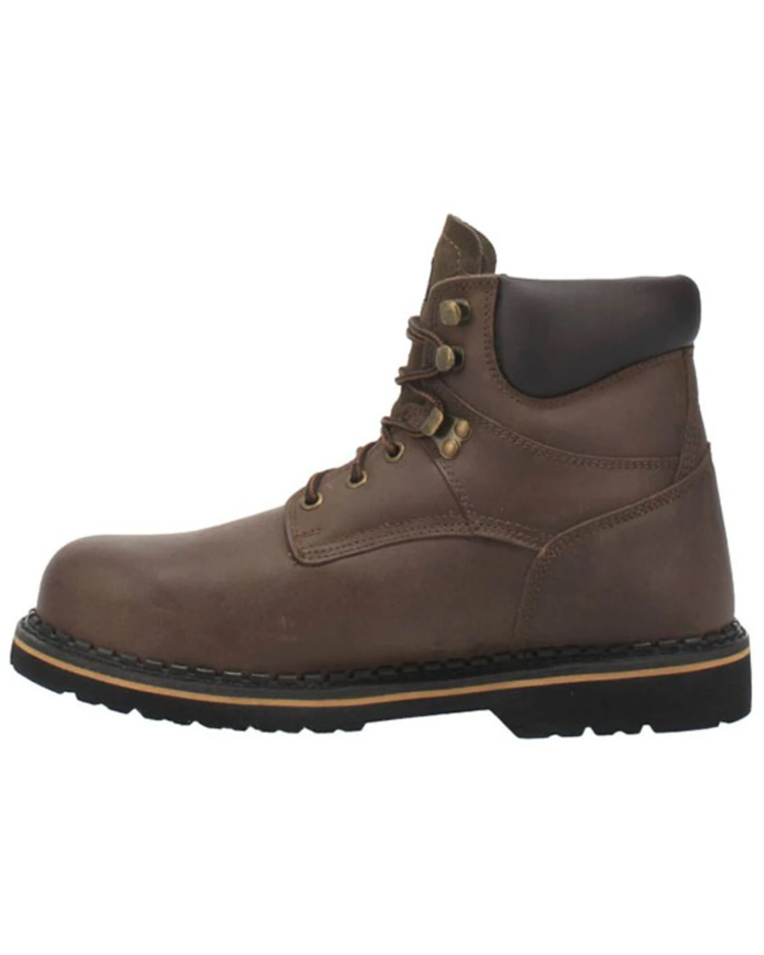 Laredo Men's Hub & Tack Lace-Up Work Boots - Soft Toe 5 Laredo Men's Hub & Tack Lace-Up Work Boots - Soft Toe - Image 5