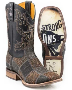 Tin Haul Men's No Bull Western Boots - Broad Square Toe