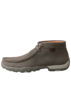 Twisted X Men's Gray Chukka Driving Shoes - Moc Toe -Country Outfitter Shop 2000335012 020 P3