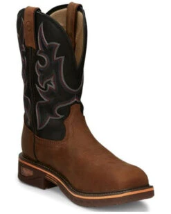 Justin Men's Resistor Western Work Boots - Composite Toe -Country Outfitter Shop 2000335172 200 P1