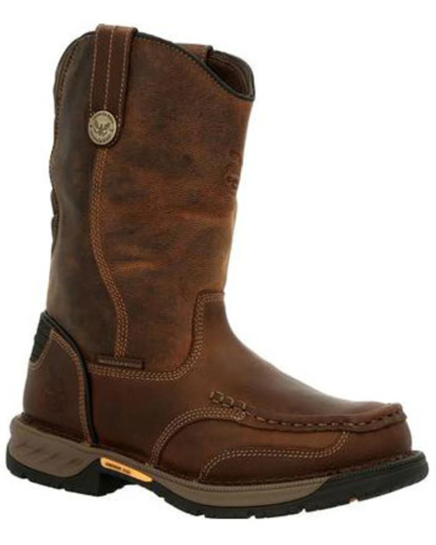 Georgia Boot Men's Athens 360 Waterproof Western Work Boots - Steel Toe 2 Georgia Boot Men's Athens 360 Waterproof Western Work Boots - Steel Toe - Image 2