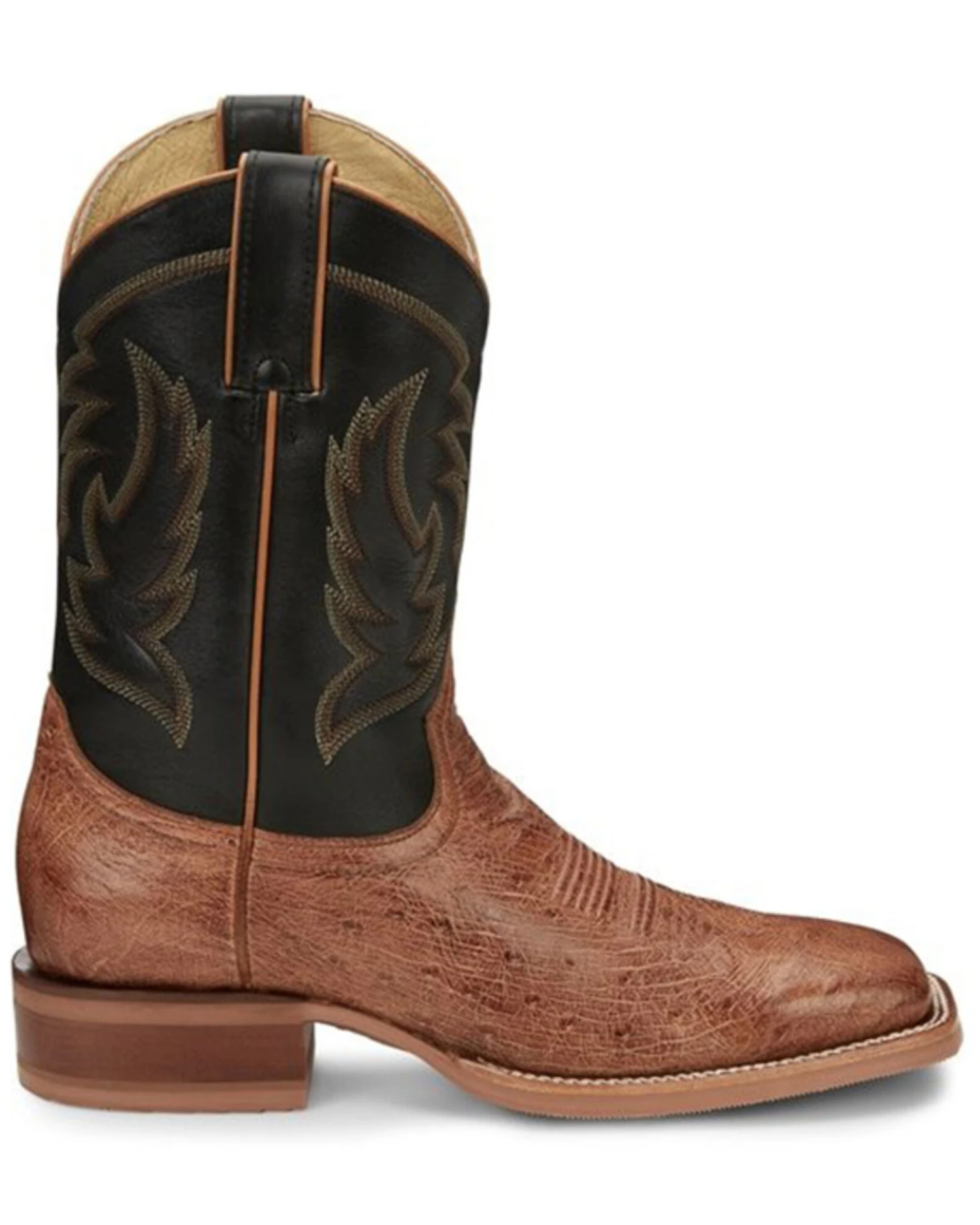 Justin Men's McLane Western Boots - Broad Square Toe 1 Justin Men's McLane Western Boots - Broad Square Toe
