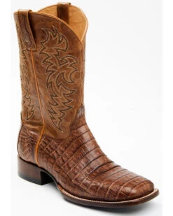 Cody James Men's Nuez Exotic Caiman Skin Western Boots - Broad Square Toe -Country Outfitter Shop 2000339810 280 P1